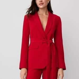 Ann Taylor Vibrant Red Women's Pantsuit
